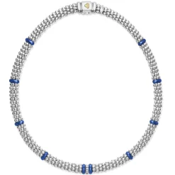 Clearance LAGOS Single Station Diamond Caviar Necklace