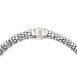 Clearance LAGOS Single Station Diamond Caviar Necklace