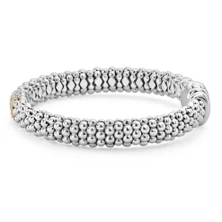 Clearance LAGOS Single Station Diamond Caviar Bracelet | 9Mm