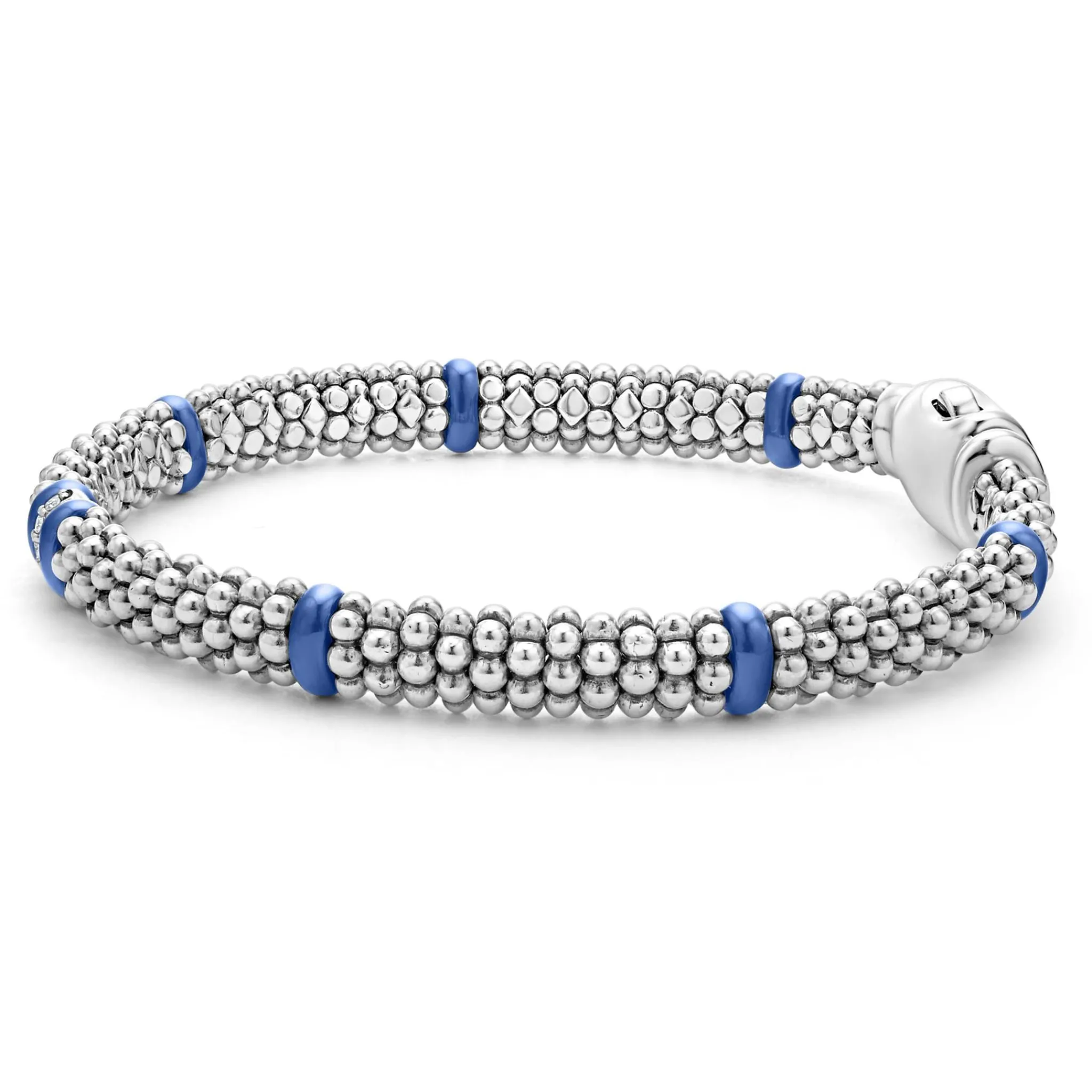Best Sale LAGOS Single Station Diamond Caviar Bracelet | 6Mm