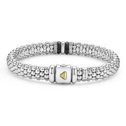 Shop LAGOS Single Station Diamond Caviar Bracelet | 9Mm