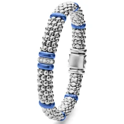 Hot LAGOS Single Station Diamond Caviar Bracelet | 9Mm