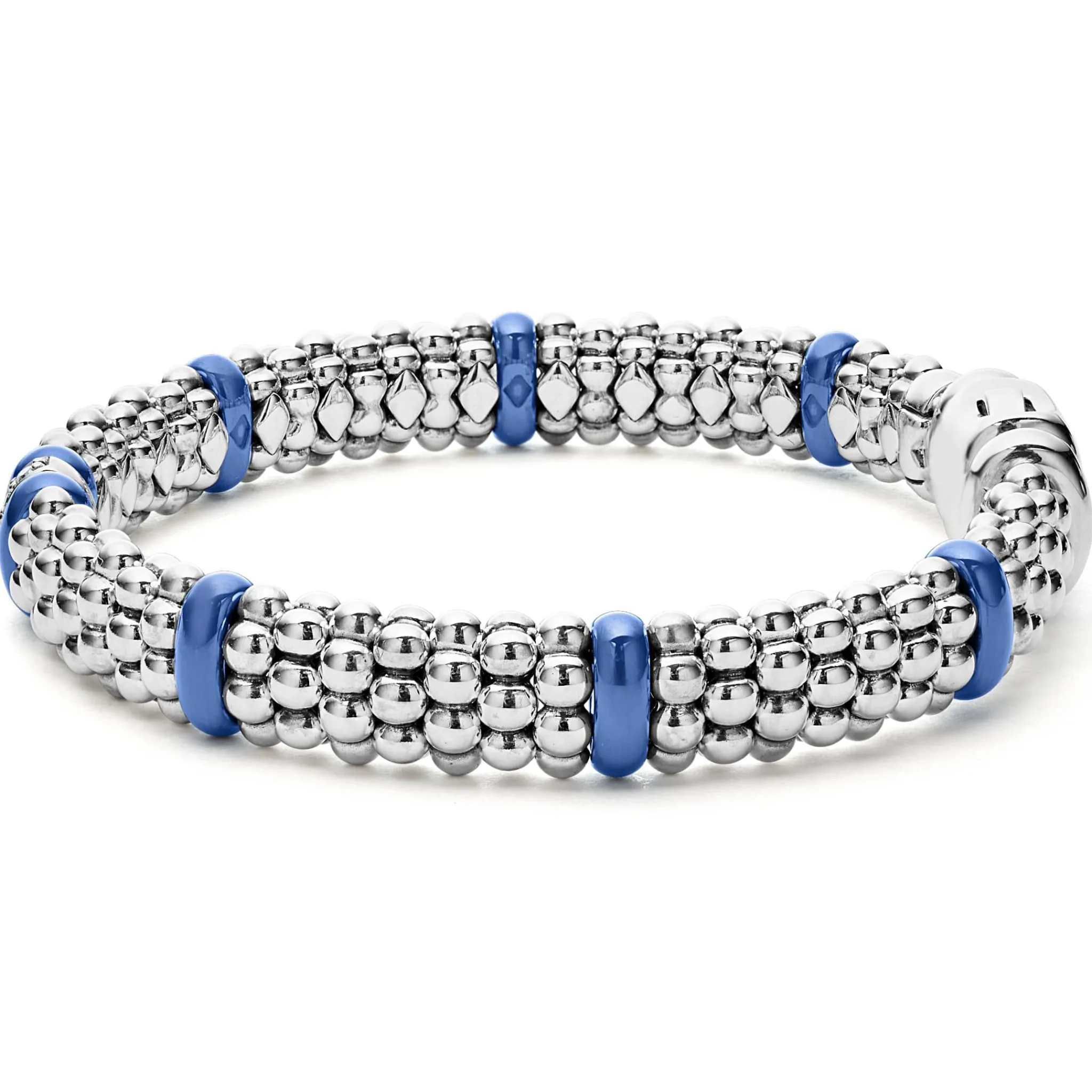 Hot LAGOS Single Station Diamond Caviar Bracelet | 9Mm