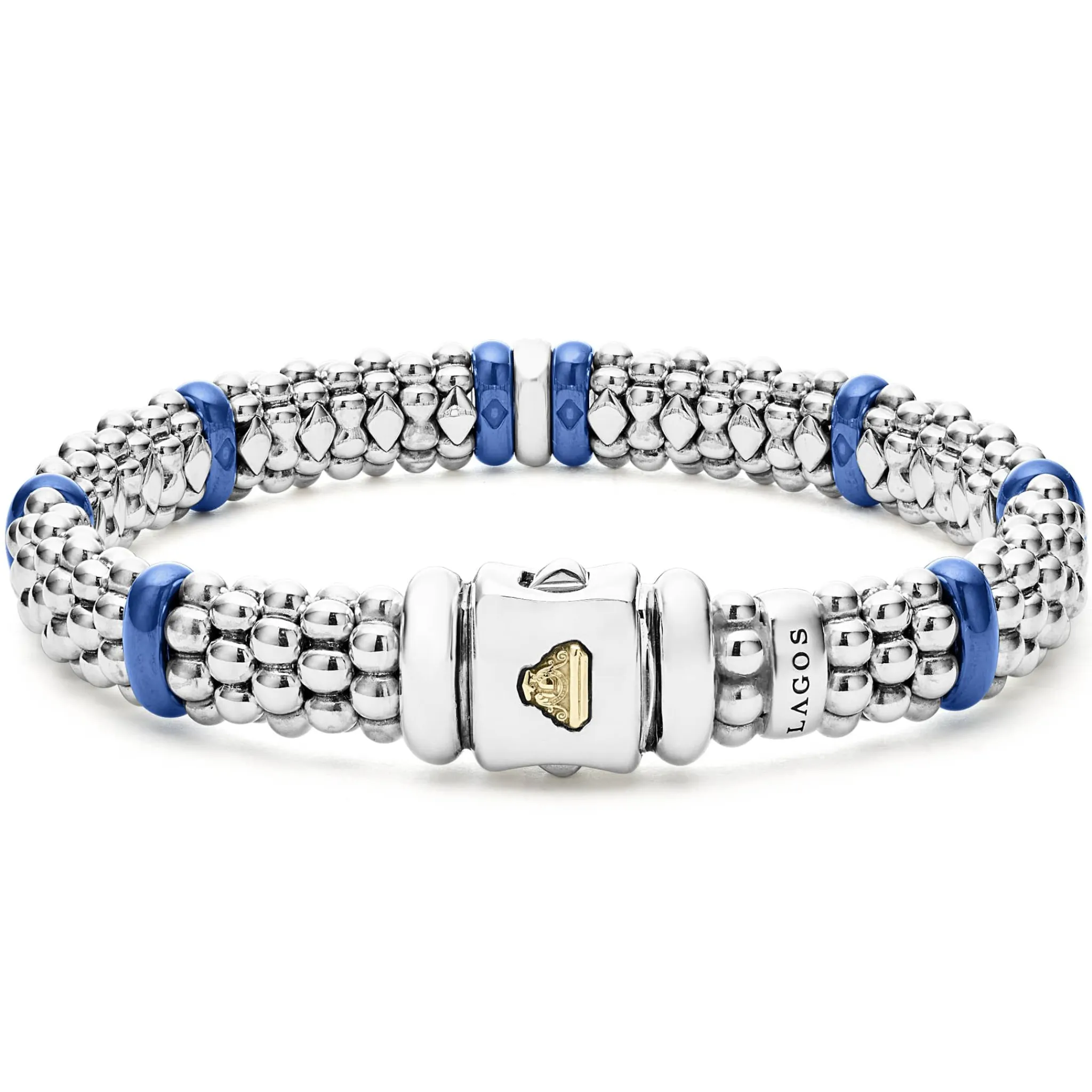 Hot LAGOS Single Station Diamond Caviar Bracelet | 9Mm