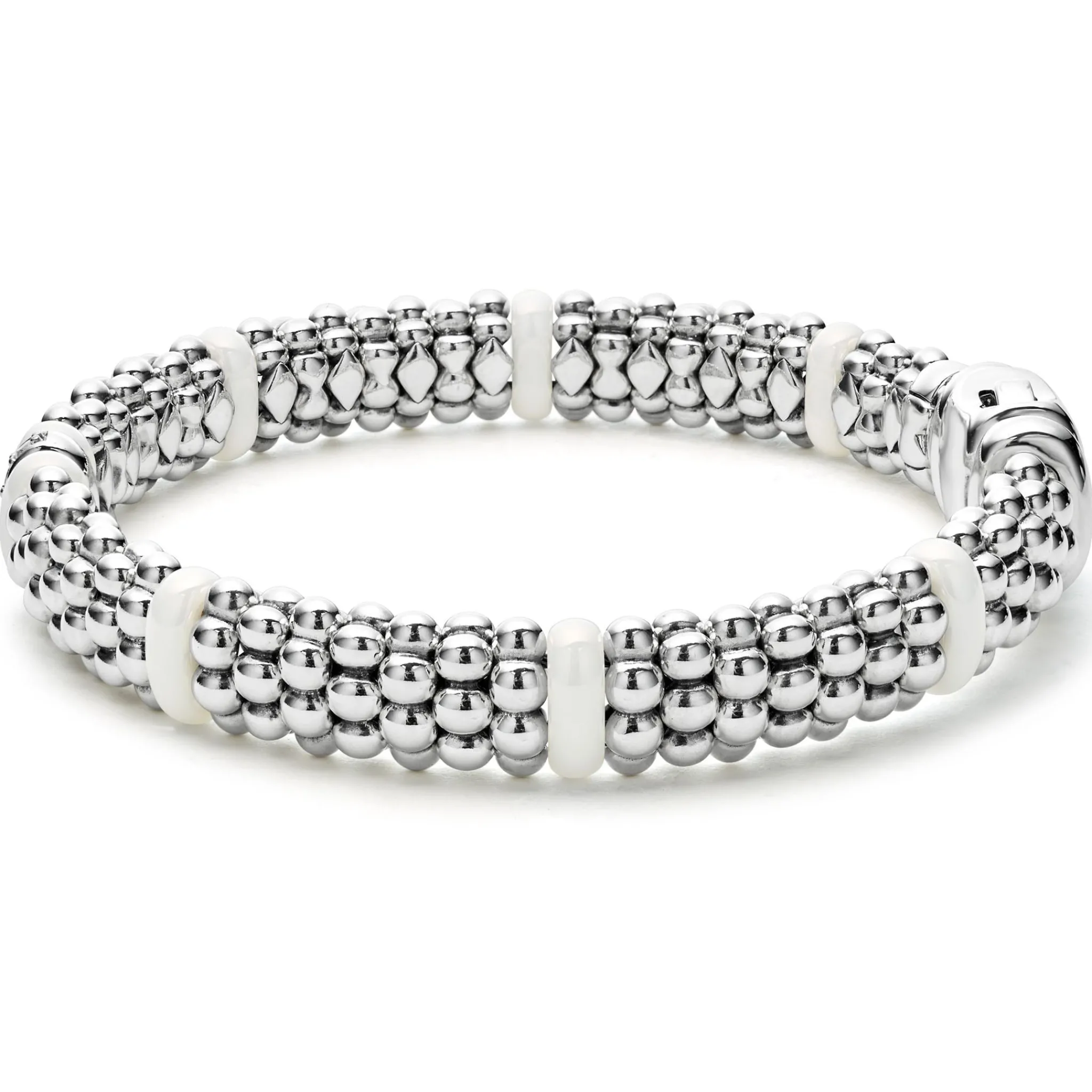 Hot LAGOS Single Station Diamond Caviar Bracelet | 9Mm