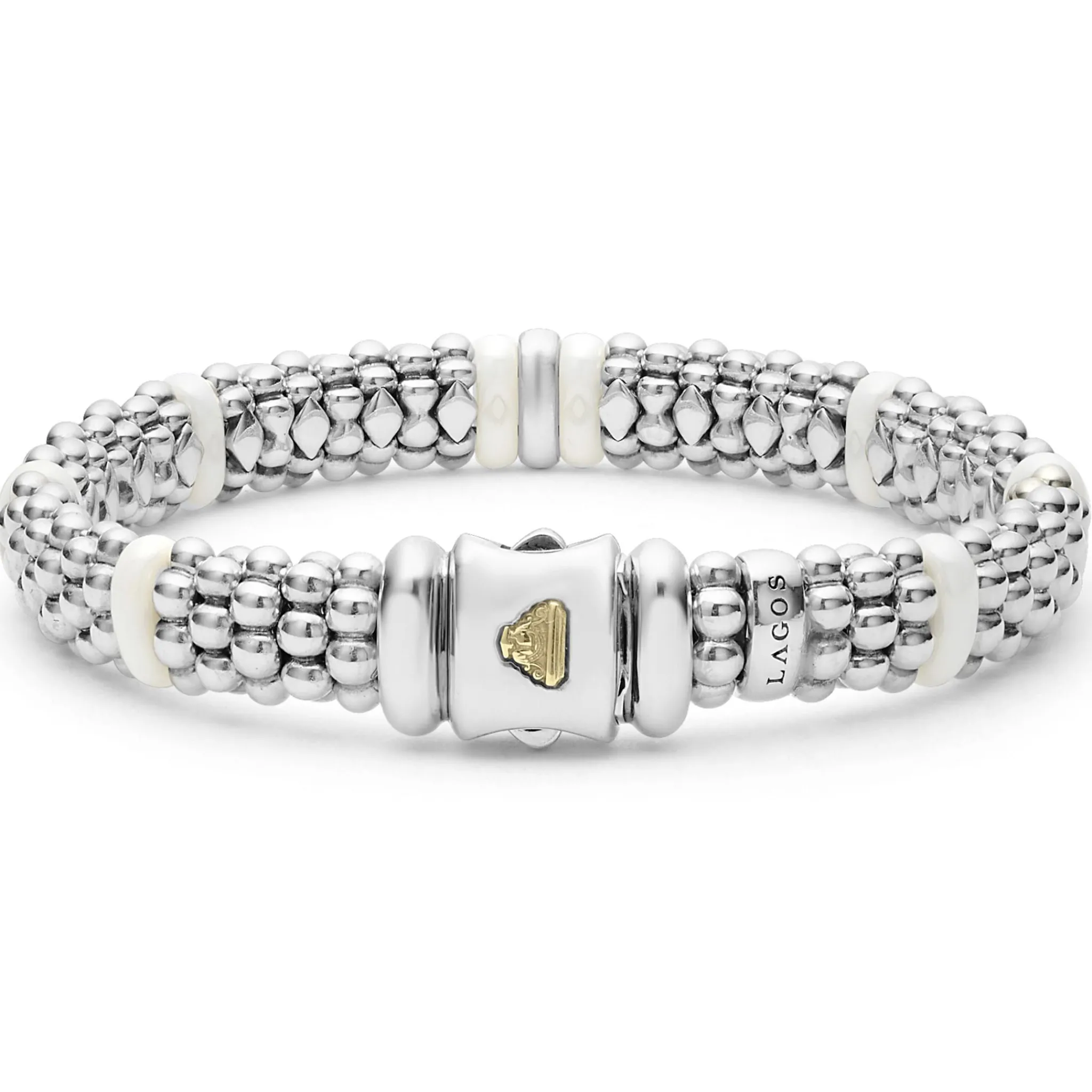 Hot LAGOS Single Station Diamond Caviar Bracelet | 9Mm