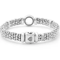 Discount LAGOS Single Station Diamond Circle Caviar Bracelet | 9Mm