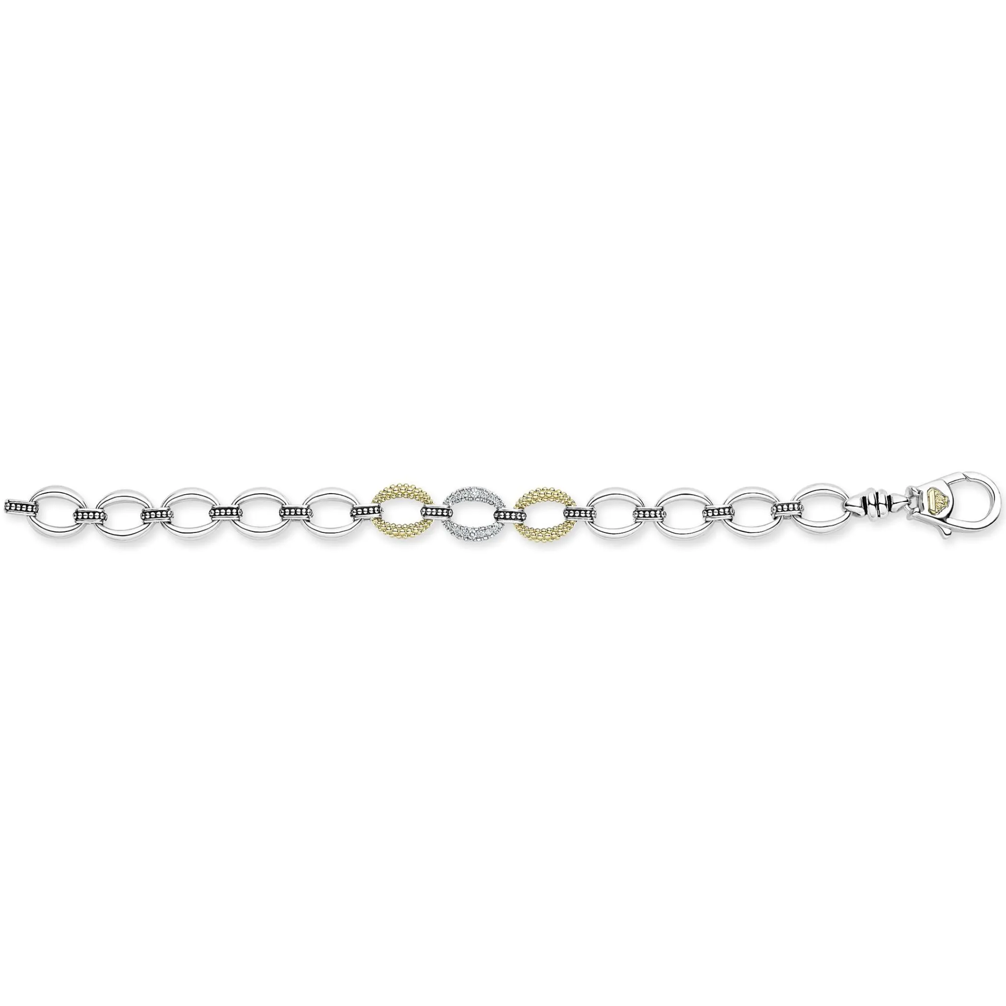 Cheap LAGOS Single Station Diamond Link Bracelet
