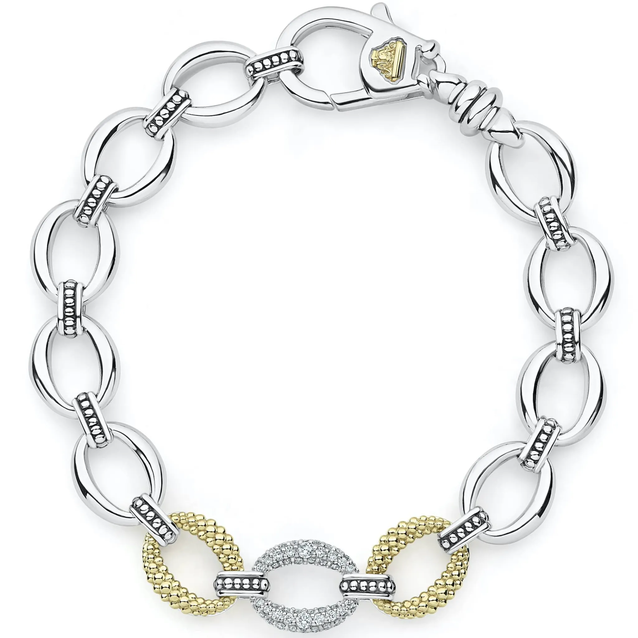 Discount LAGOS Single Station Diamond Link Bracelet