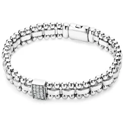 Sale LAGOS Single Station Diamond Link Bracelet