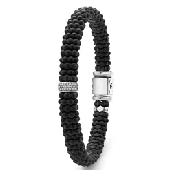 Store LAGOS Single Station Matte Ceramic Diamond Bracelet | 9Mm