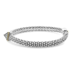 Cheap LAGOS Single Station Pyramid Diamond Caviar Bracelet | 6Mm