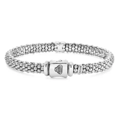 Sale LAGOS Single Station X Two-Tone Diamond Bracelet | 6Mm