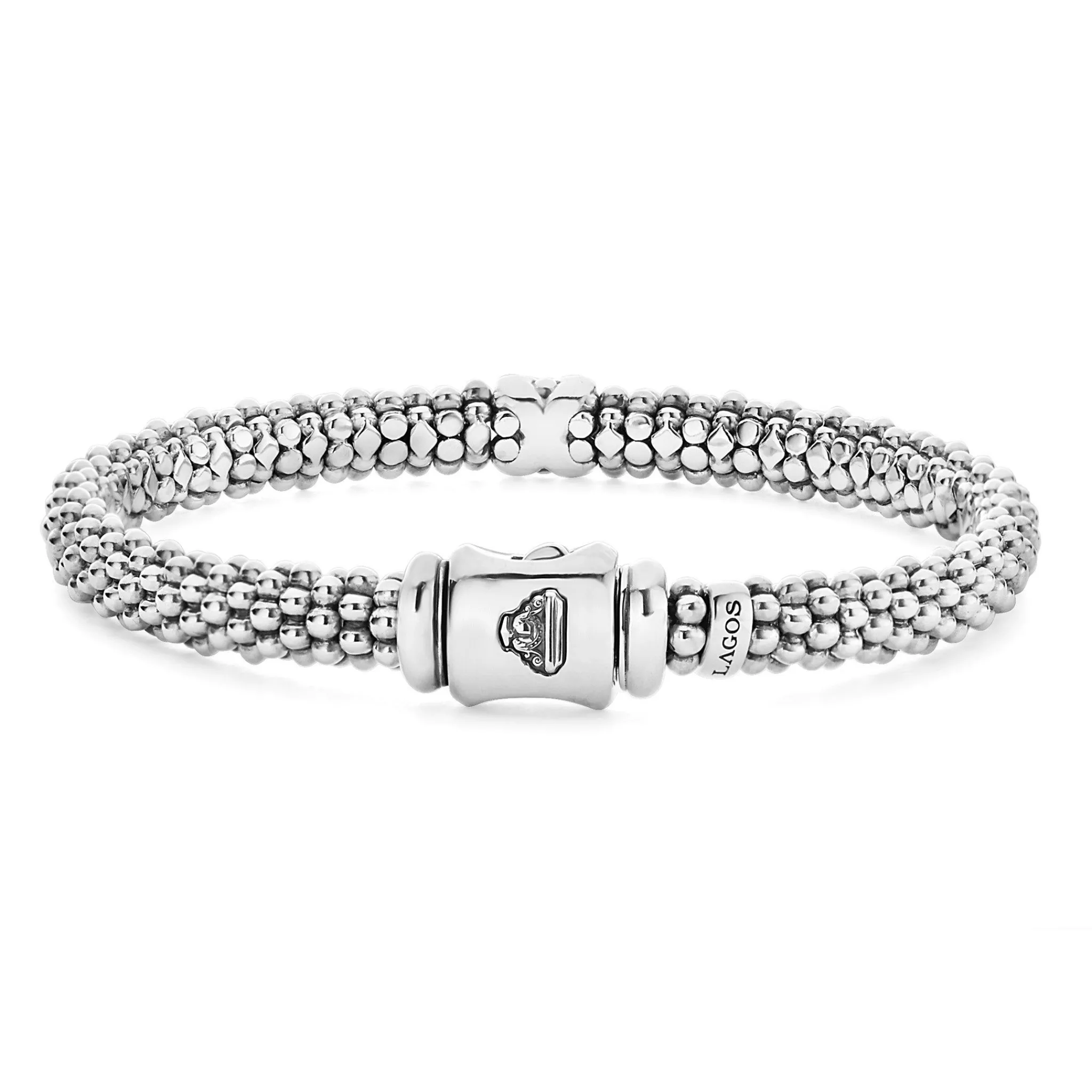 Sale LAGOS Single Station X Two-Tone Diamond Bracelet | 6Mm