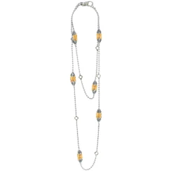 Discount LAGOS Six Station Citrine Necklace