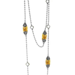 Fashion LAGOS Six Station Citrine Necklace