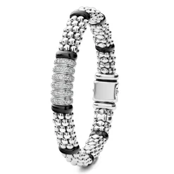 Cheap LAGOS Six Station Diamond Caviar Bracelet | 9Mm