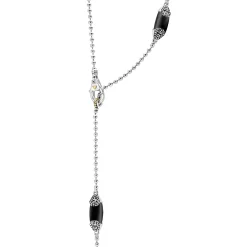 Outlet LAGOS Six Station Onyx Necklace