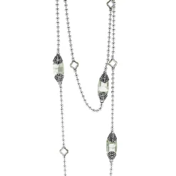 Online LAGOS Six Station Prasiolite Necklace