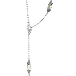 Cheap LAGOS Six Station Prasiolite Necklace