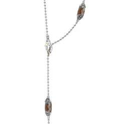 Clearance LAGOS Six Station Smokey Quartz Necklace