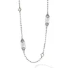 Flash Sale LAGOS Six Station White Topaz Necklace