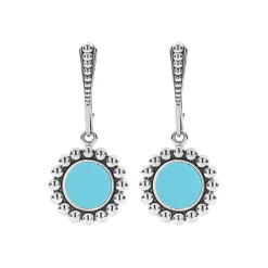 Online LAGOS Small Ceramic Circle Drop Earrings