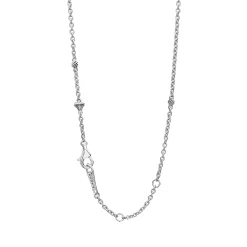 Fashion LAGOS Small Ceramic Circle Pendant Necklace