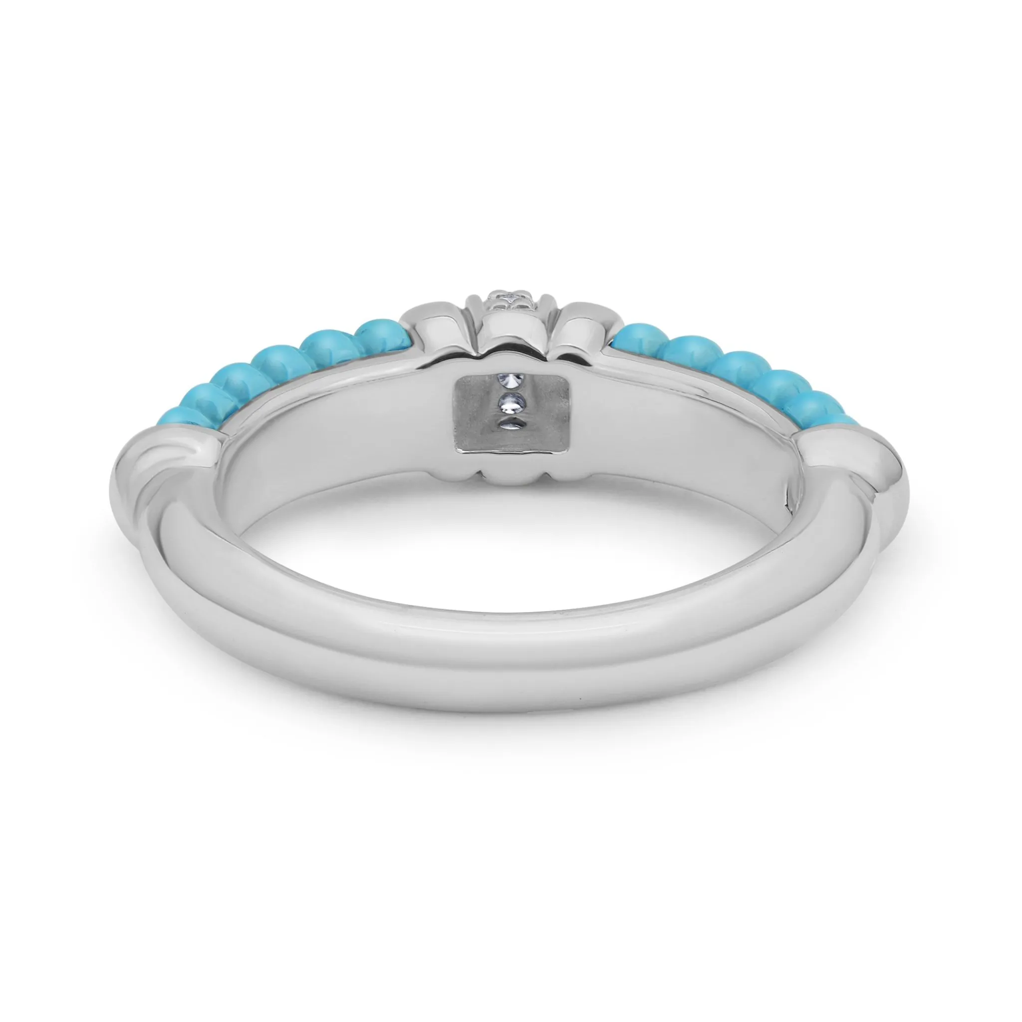 Discount LAGOS Small Ceramic Diamond Stacking Ring