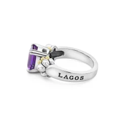 Flash Sale LAGOS Small Emerald-Cut Amethyst Ring