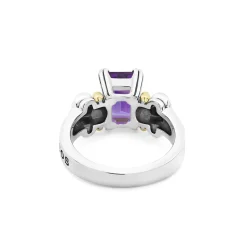 Flash Sale LAGOS Small Emerald-Cut Amethyst Ring