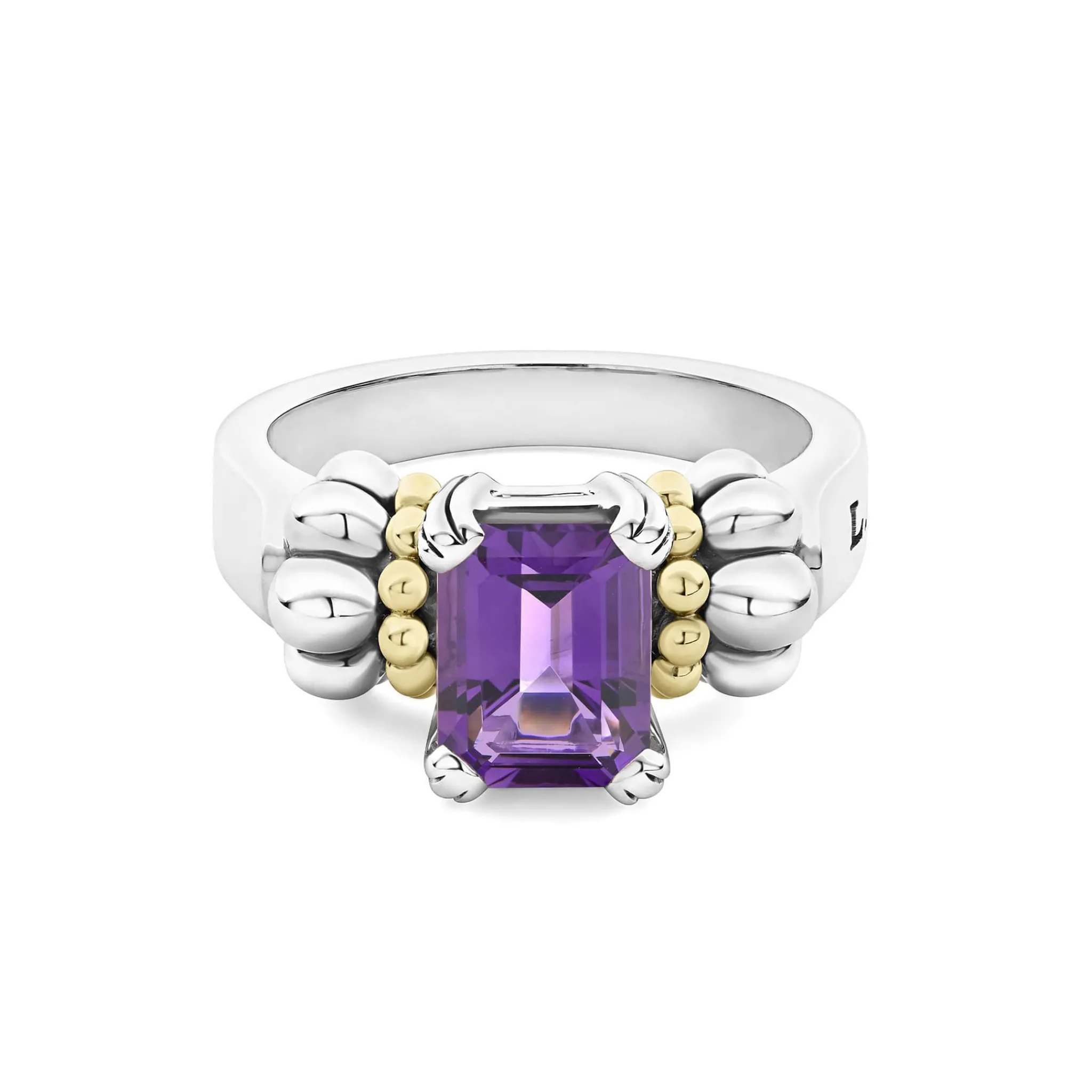 Flash Sale LAGOS Small Emerald-Cut Amethyst Ring