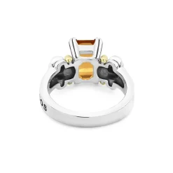 Fashion LAGOS Small Emerald-Cut Citrine Ring