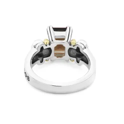 Flash Sale LAGOS Small Emerald-Cut Smokey Quartz Ring