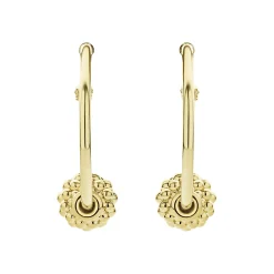 Clearance LAGOS Small 18K Gold Caviar Ball Hoop Earrings