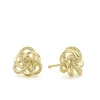 Hot LAGOS Small 18K Gold Love Knot Stud Earrings
