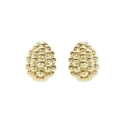 Store LAGOS Small 18K Gold Omega Clip Earrings