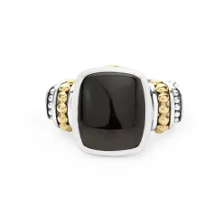 Online LAGOS Small Onyx Statement Ring