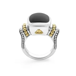 Online LAGOS Small Onyx Statement Ring