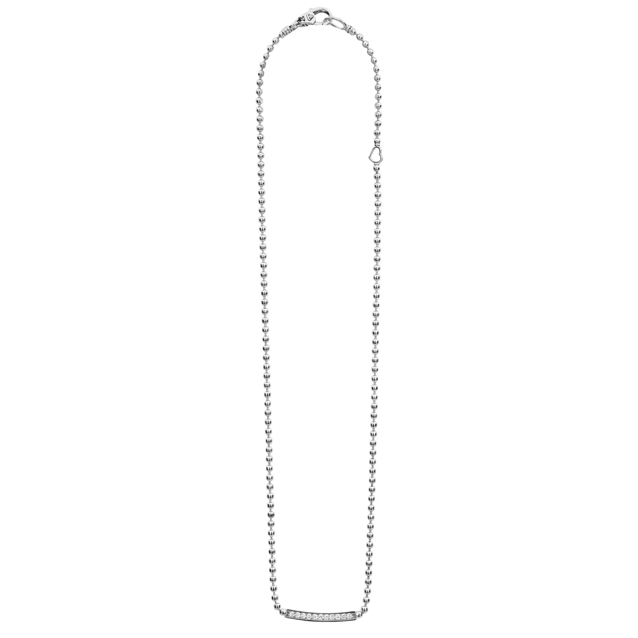 Discount LAGOS Small Station Diamond Beaded Necklace