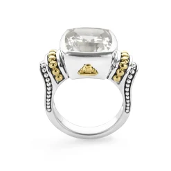Store LAGOS Small White Topaz Statement Ring
