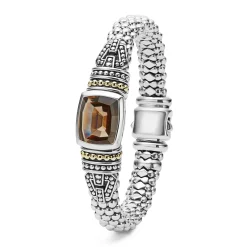 Sale LAGOS Smokey Quartz Caviar Bracelet | 9Mm