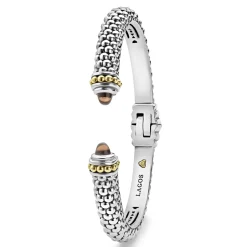 Shop LAGOS Smokey Quartz Gemstone Cuff Bracelet