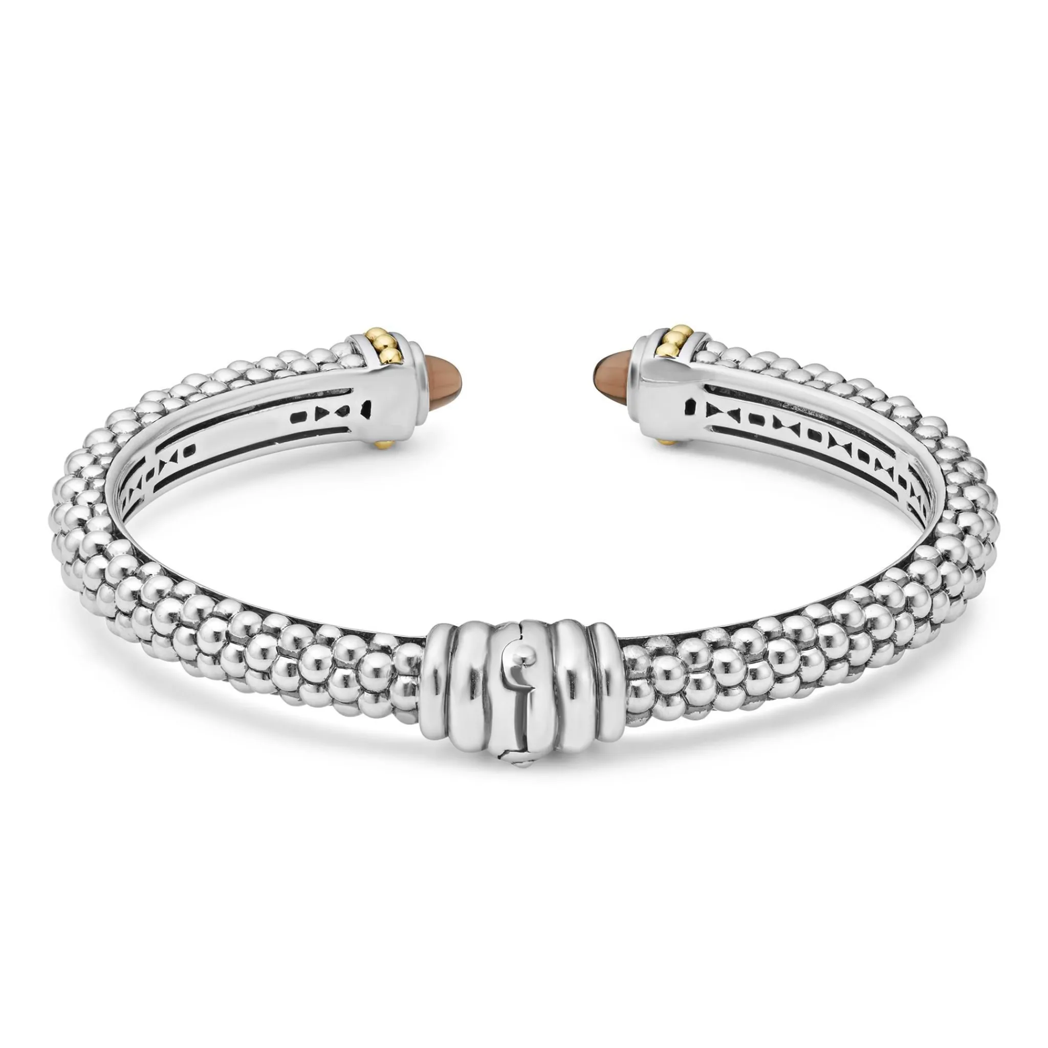 Shop LAGOS Smokey Quartz Gemstone Cuff Bracelet
