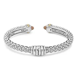 Cheap LAGOS Smokey Quartz Gemstone Cuff Bracelet