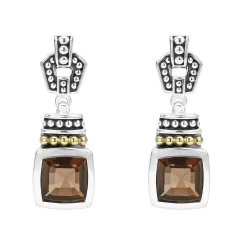 Best Sale LAGOS Smokey Quartz Gemstone Drop Earrings