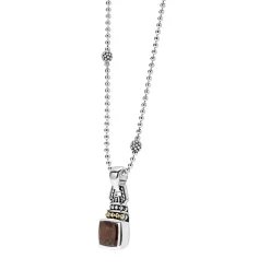 Discount LAGOS Smokey Quartz Gemstone Pendant Necklace