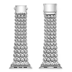 Outlet LAGOS Stainless Steel Infinite Caviar Beaded Watch Bracelet - 42Mm-49Mm
