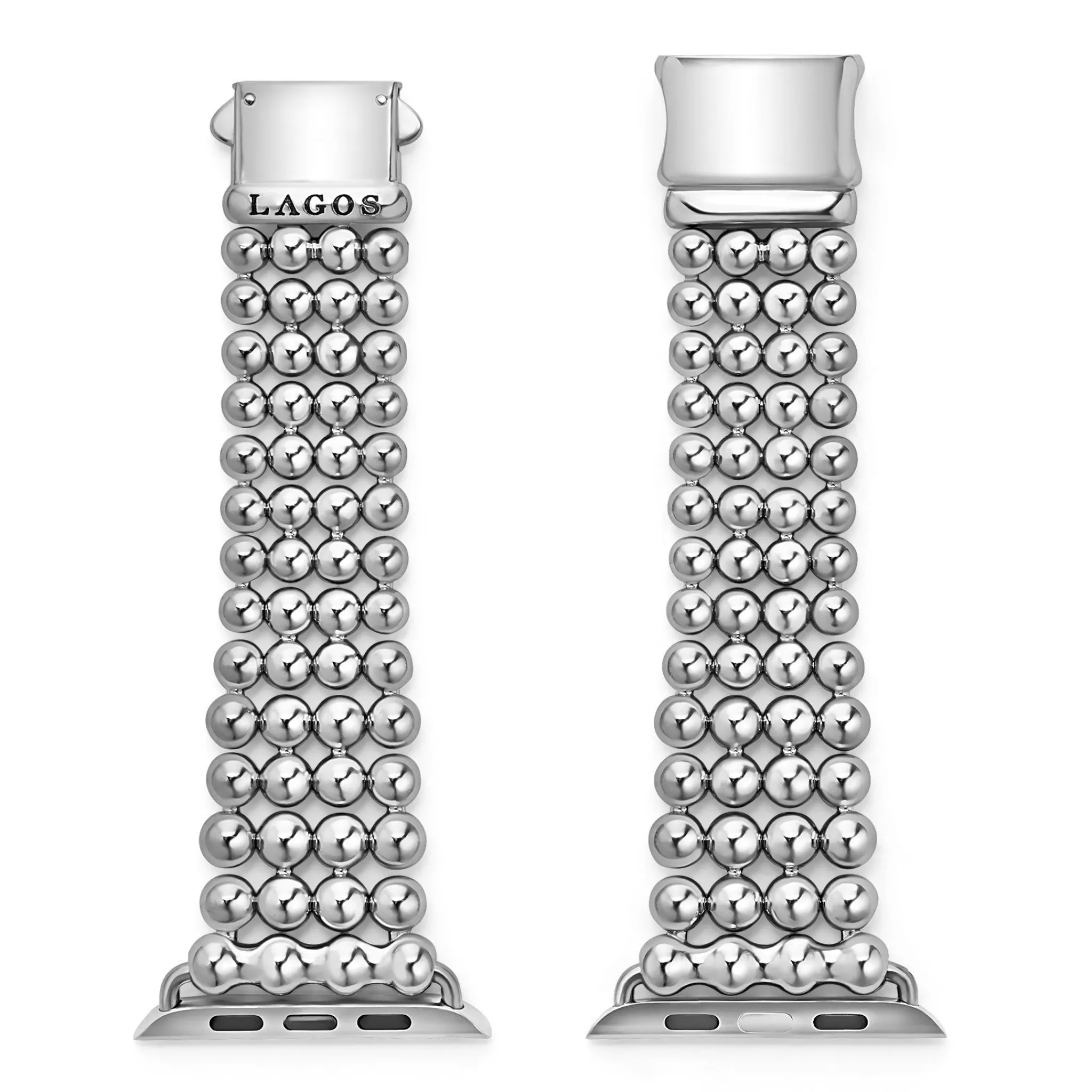 Outlet LAGOS Stainless Steel Infinite Caviar Beaded Watch Bracelet - 42Mm-49Mm