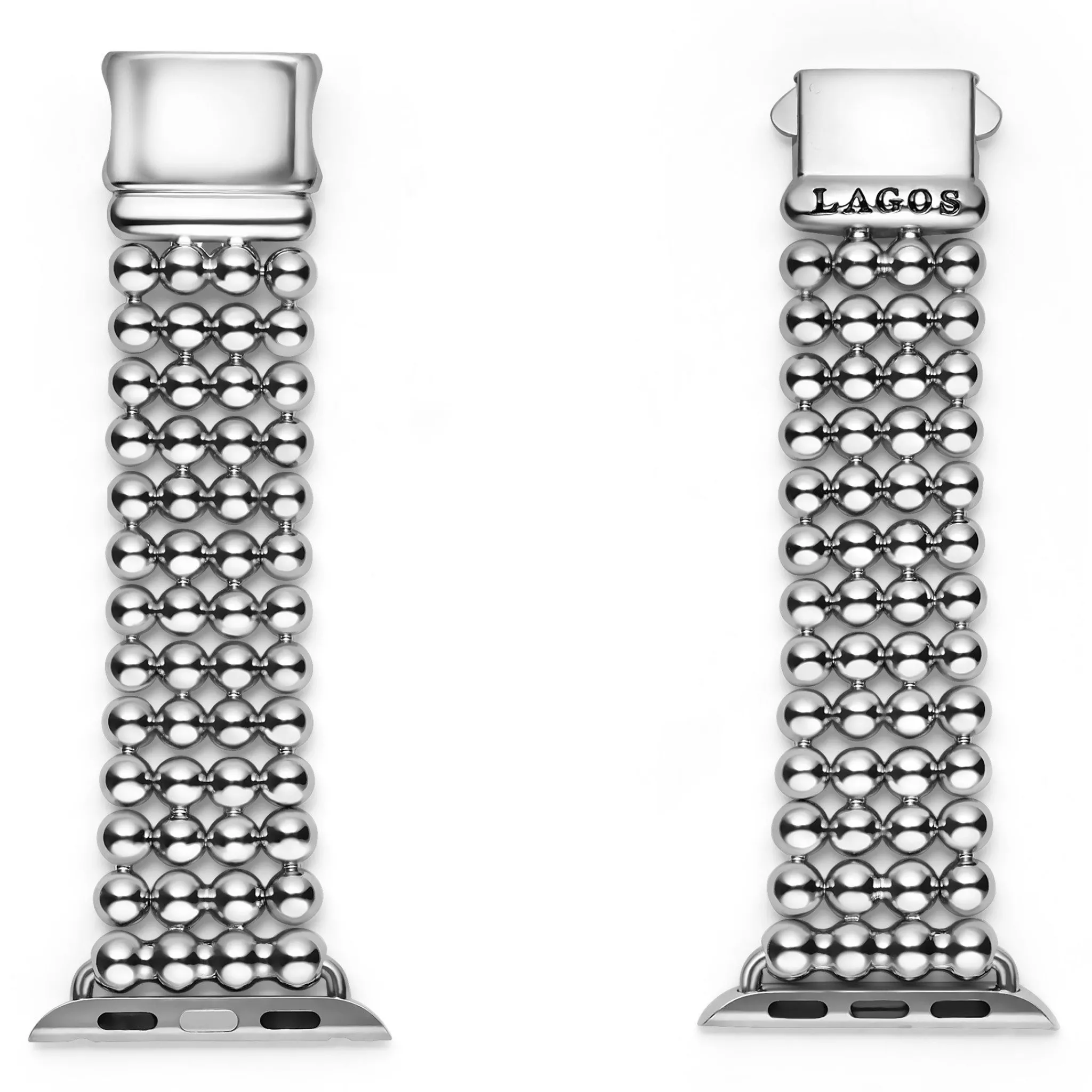 Online LAGOS Stainless Steel Infinite Caviar Beaded Watch Bracelet - 38-45Mm